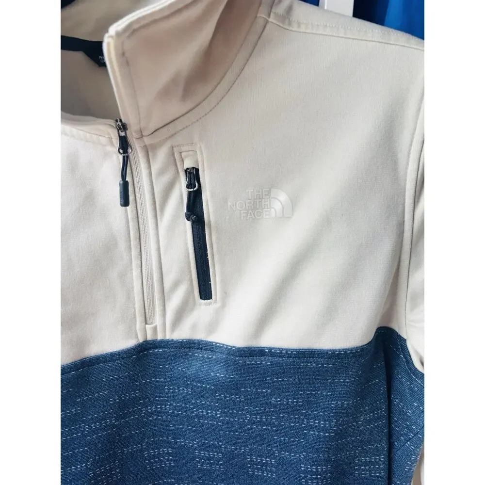 The North Face Jacket Cinder 1/4 Zip Coat Lightweight‎ Pullover Colorblock S Men